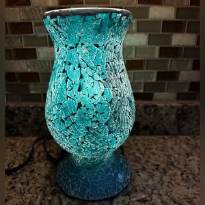 Mosaic Glass Table Lamp Beautiful Mosaic Living Room Bedroom Bathroom Home Blue